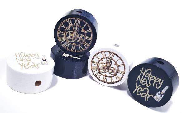 Uhr Happy New Year - MS